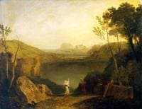Aeneas and the Sibyl, Lake Avernus