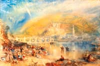 Heidelberg with a Rainbow