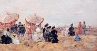 Villers, Beach Scene