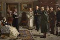 Deputation of Villagers Presenting a Wedding Gift