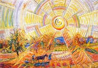Sun with Rainbow