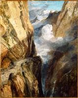The Pass of Saint Gotthard, Switzerland