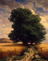 Landscape with Oaks