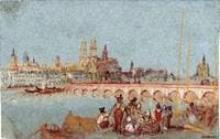 Orléans, The Bridge with the Cathedral