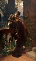 Romeo and Juliet on the balcony