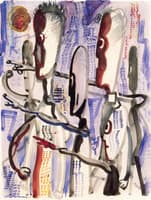 Stickmen in Blue