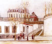 Le Pont de l'Avenue de Saint-Ouen