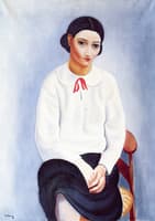 Woman in a White Blouse