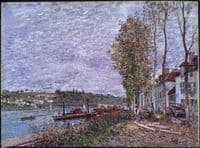 Overcast Day at Saint-Mammes