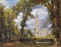 Salisbury Cathedral from the Bishop's Grounds