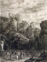 The Ford: Landscape with Horsemen