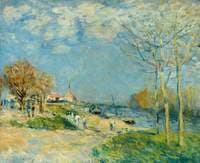 The Banks of the River Seine around Louveciennes