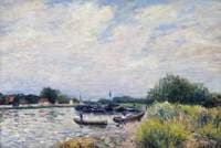 The Loing at Saint-Mammes