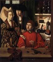 A Goldsmith in His Shop