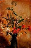 Study of Flowers in a Hyacinth Glass