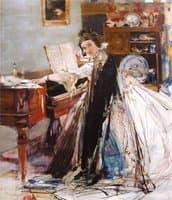 Portrait of N.M. Sapozhnikova by the Piano
