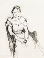 Young Girl Resting