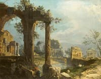 A Caprice:  View with Ruins