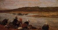 Laundresses on the Banks of the Touques