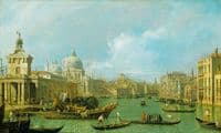 The Grand Canal from the Salute towards the Carita