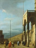 Venice:  Piazza San Marco from a Corner of the Basilica