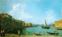 Venice:  The Canale di S. Chiari towards the Lagoon