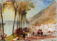 View on the Seine between Mantes and Vernon (Rolleboise on the road from Bonnieres)