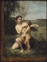 Venus Clipping Cupid's Wings