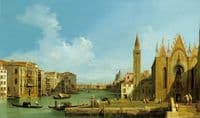 Venice:  The Grand Canal from the Carita towards the Bacino