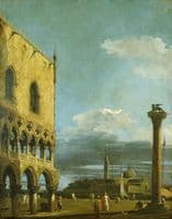Venice:  The Piazzetta towards S. Giorgio Maggiore