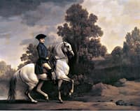 Lord Pigot of Patshull Riding a Spanish-Bred Charger