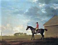 'Gimcrack' with John Pratt up on Newmarket Heath