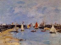 Trouville, the Jettys, Low Tide