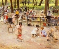 Le Parc Monceau a Paris