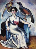 Portrait of a Lady with Pheasants