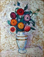 Still Life with Dahlias
