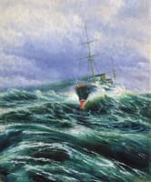 Stormy seas