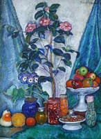 Still Life with Camelias