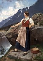Woman at lookout