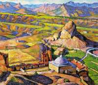 View of the Genoese Fortress in Sudak