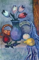 Fruit and Tulips