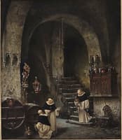 Monks in the Wine Cellar