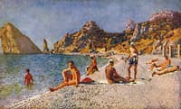 Beach in Simeiz