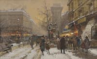 Boulevard in Paris