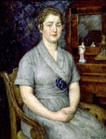 Portrait of the artist's wife Maria