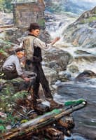 Fishing on the River