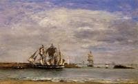 Trouville, the Jettys, High Tide