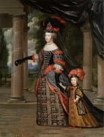 Maria Theresa with Her Son, the Dauphin, Louis of France