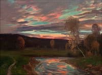 Sunset over Eggedal