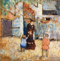Madame Roussel and Her Children